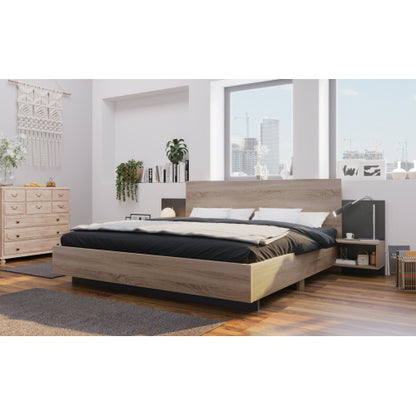 Doppelbett, Holzbett
